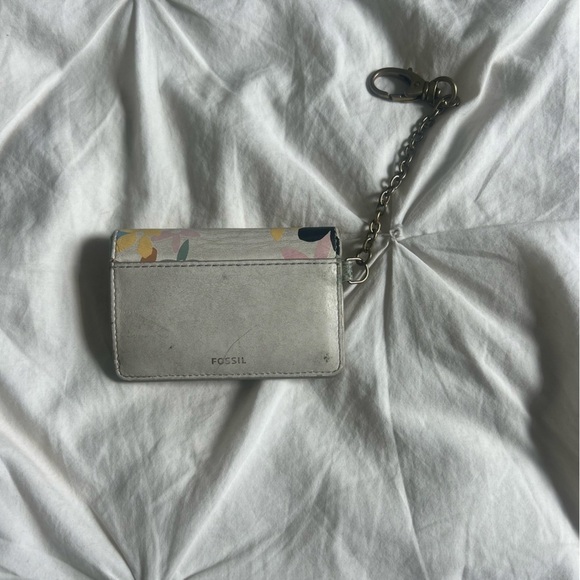 Fossil Floral Keychain Wallet - Picture 2 of 3